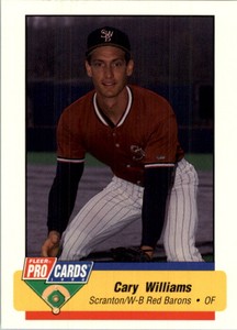 1994 Scranton/Wilkes-Barre Red Barons Fleer/ProCards #934 Cary Williams