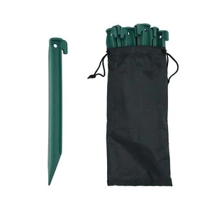Camping Beach Tent Stake Pegs For Sand12 Pack Tarp Stakes 9 Inch Canopy Stakes W - Picture 1 of 6