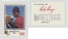 1989 Dunkin' Donuts Pawtucket Red Sox Andy Araujo