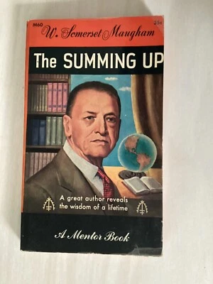 THE SUMMING UP - W Somerset Maugham - ON LIFE, LOVE, WRITING, FAME, CULTURE, ART Foto 1 de 2