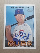 2016 Topps Heritage Real One Kris Bryant Autograph Chicago Cubs