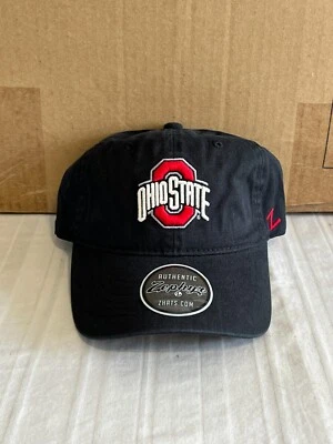 Ohio State Buckeyes NCAA Zephyr Black One Size Adjustable Hat - Image 1 of 4