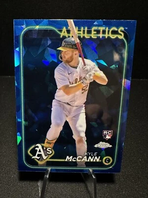 2024 Topps Chrome Sapphire Update #USCS142 Kyle McCann Rookie RC - Image 1 of 2