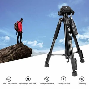 Zomei Q222 Travel Camera Tripod Portable Lightweight Monopod For Sony Nikon - Picture 1 of 11