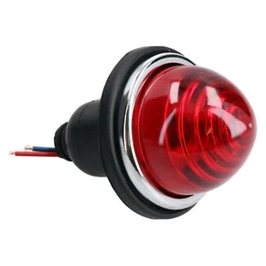 Luz trasera trasera trasera de 12 V para remolque de automóviles clásico caravana roja - Imagen 1 de 3