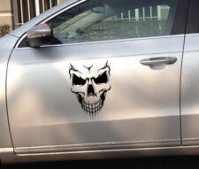 Autoaufkleber Skull Biker Totenkopf Auto Folie Car Tattoo Skulls 22x31cm bsm090