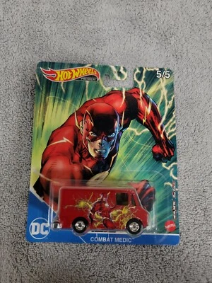 Hot Wheels Premium~2022~DC COMICS~THE FLASH Combat Medic #5/5  Brand New - Image 1 of 2