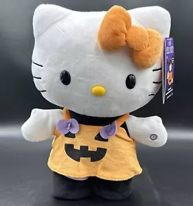 New Hello Kitty Halloween Pumpkin Animated Plush Side Stepper Spooky Melody - Picture 1 of 5