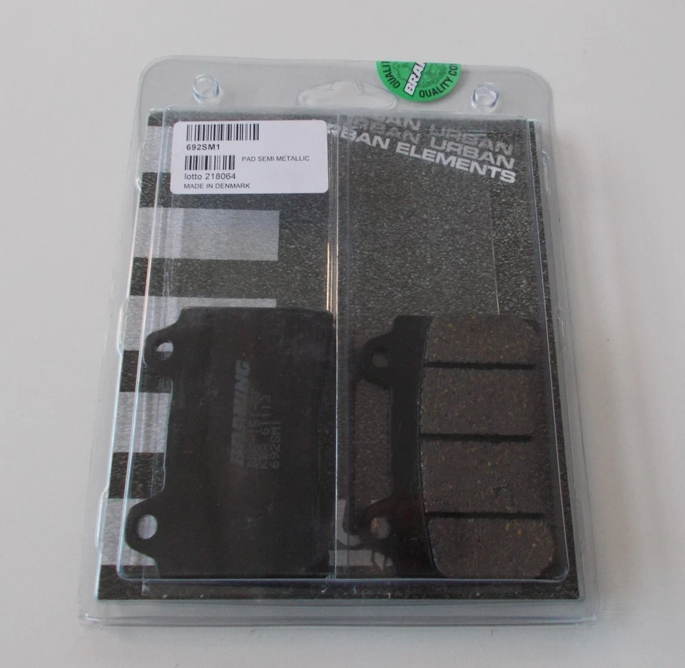 BRAKING PASTIGLIE FRENO POSTERIORI per YAMAHA 1300 XVZ VENTURE ROYALE 1988 1989 Foto 1 de 1