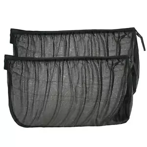 2X Car Window Screen Mesh Cover Privacy Mosquito Bug Net Sun Protection Camping - Picture 1 of 13