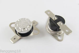 5pcs Temperature Controlled Switch Thermostat 80°C N.C. KSD301 Normal Close 10A - Picture 1 of 3