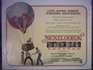 NICKELODEON 1976 ORIGINAL HALF SHEET O'NEAL, REYNOLDS - Bild 1 von 1