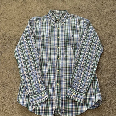 Ralph Lauren Performance Men’s M Plaid Long Sleeve Slim Fit Shirt - Image 1 of 4