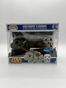 Funko Pop! Star Wars Sandtrooper & Dewback Walmart 2-Pack Exclusive - Picture 1 of 7