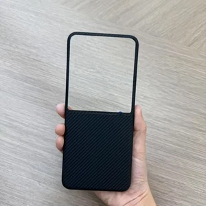 Luxury Carbon Fiber Hard Cover Support Wireless Charging for Xiaomi MIX Flip 2 - Picture 1 of 15
