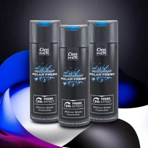3 x Cien Men Deodorant Polar Fresh 24h Fresh Effect 200ml=600ml - Bild 1 von 7