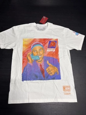 Size Large Mitchell & Ness NBA Phoenix Suns Steve Nash Draft Night Tee Shirt NWT - Image 1 of 4