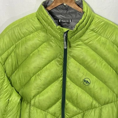 BIG AGNES Hole In The Wall Down Jacket Coat Puffer Water Repellent XXL Green - Image 1 of 4