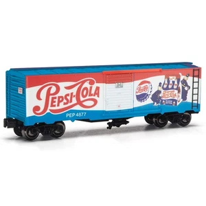 Menards Novelty O-Gauge 1950"s Pepsi-Cola Box Car - New Release - Picture 1 of 1