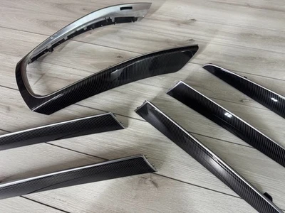 Juego de molduras interiores fibra carbono audi q5 sq5 2008-2017 quattro lhd Foto 1 de 4