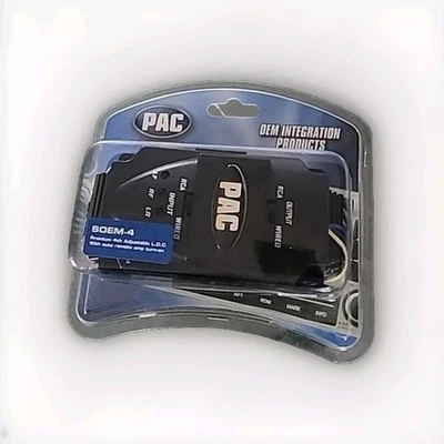 PAC SOEM-4 Adjustable 4-Chan Interface Adapter Line Output Converter *NEW Sealed - Image 1 of 3