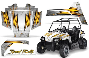 Polaris RZR 170 Youth UTV Graphics Kit CreatorX Decals Speed Bolts W - Picture 1 of 1