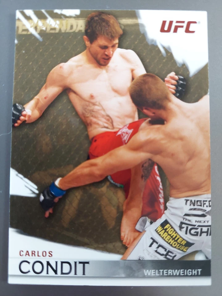 Carlos Condit #48 2010 Topps UFC Knockout Gold #243/288 - Image 1 of 2