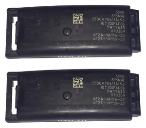 (2) OEM 2007-2009 FORD FUSION BAND TYPE TIRE PRESSURE SENSORS TPMS FOMOCO - Picture 1 of 3