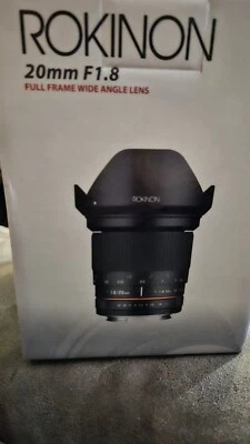 Rokinon 20mm F1.8 AS ED UMC Wide Angle Lens for Nikon - RK20MAF-N - Image 1 of 4