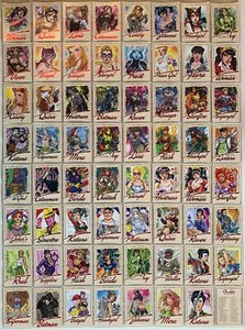 2018 DC Comics Bombshells 2 Base Card Set 64 Cards Cryptozoic Ent.