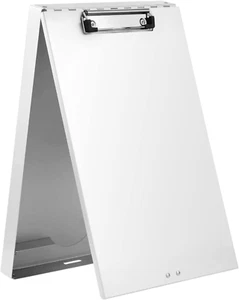 Metal Clipboard with Storage,Form Holder Portfolio Aluminum Metal Binder - Picture 1 of 12