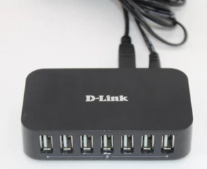 D-Link 7-PORT USB 2.0 HUB DUB-H7 *USED* - Photo 1/6
