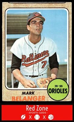 1968 Topps - #118 Mark Belanger VG - Image 1 of 2