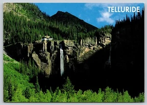 Postcard  Telluride Colorado Bridal Veil Falls 1999 - Picture 1 of 2