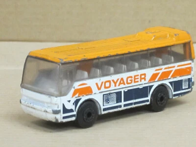 Ikarus Coach / Reisebus in orange/weiß "Voyager", ohne OVP, Matchbox, ca. 1:140 - Bild 1 von 3