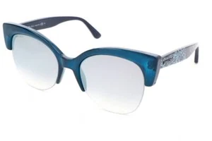 Jimmy Choo PRIYA/S JOJ BLUE GLITTER BLUE 56/20/145 Women's Sunglasses - Picture 1 of 3