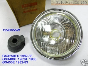 Suzuki GSX250 GSX400 GS450 Headlight Assy NOS GS450E HEAD LAMP RIM 35100-33230 - Picture 1 of 8