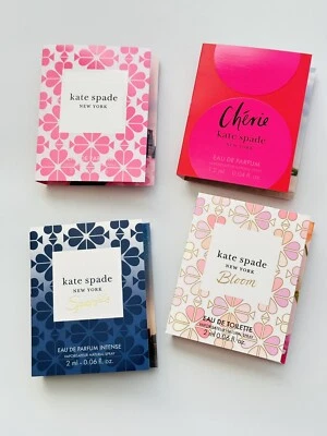 Kate Spade New York, Sparkle, Bloom, Cherie Perfume Sample (4pcs) - Image 1 of 4