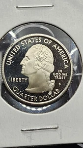 2007 S Proof United States State Quarter WYOMING  90% Silver Uncirculated - Picture 1 of 6