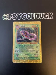 Fossil Arbok Pokemon Vending Sticker Prism - Picture 1 of 2