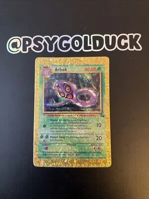 Fossil Arbok Pokemon Vending Sticker Prism - Image 1 of 2