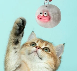 Fluffy Pom Pom Keychain – Cute Plush Holder for Keys, Bag, Clothes, Kids Gift - Picture 1 of 16