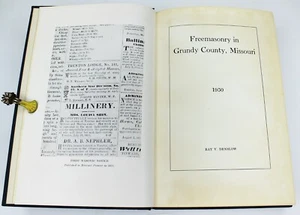 THE STORY OF TRENTON LODGE No 111 Freemasonry in Grundy County Missouri 1950 - Picture 1 of 4