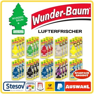 Wunderbaum Duftbaum Auto Duft Lufterfrischer im 3er SparPack verschiedene Düfte - Picture 1 of 11