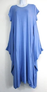 Vestido Lagenlook Damas Elastizado Extravagante Mangas Gorra Cortina Talla Única: (se adapta a 14-20) - Imagen 1 de 40