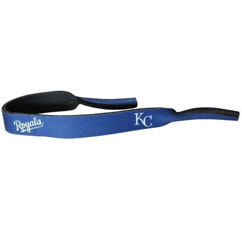 Kansas City Royals 16" Neoprene Sunglasses Strap (MLB Licensed) Croakies Cover