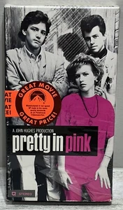 Pretty in Pink VHS 1986 frühe Veröffentlichung ungetestet Film noch auf den meisten Hülle - Bild 1 von 6