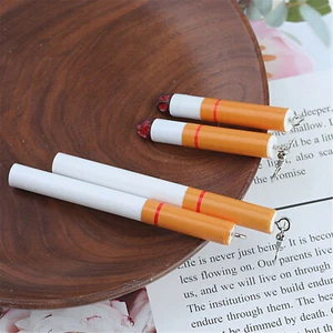 Dijes colgantes colgantes de cigarrillos iluminados por resina de 4 piezas para pulsera pendientes - Imagen 1 de 9