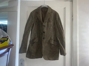 Vintage Caldene mens Tweed brown jacket 38" wool mix - Picture 1 of 8