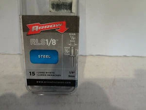 Arrow Fastener RMS 1/8" Steel 15 Long Rivets   - Picture 1 of 3